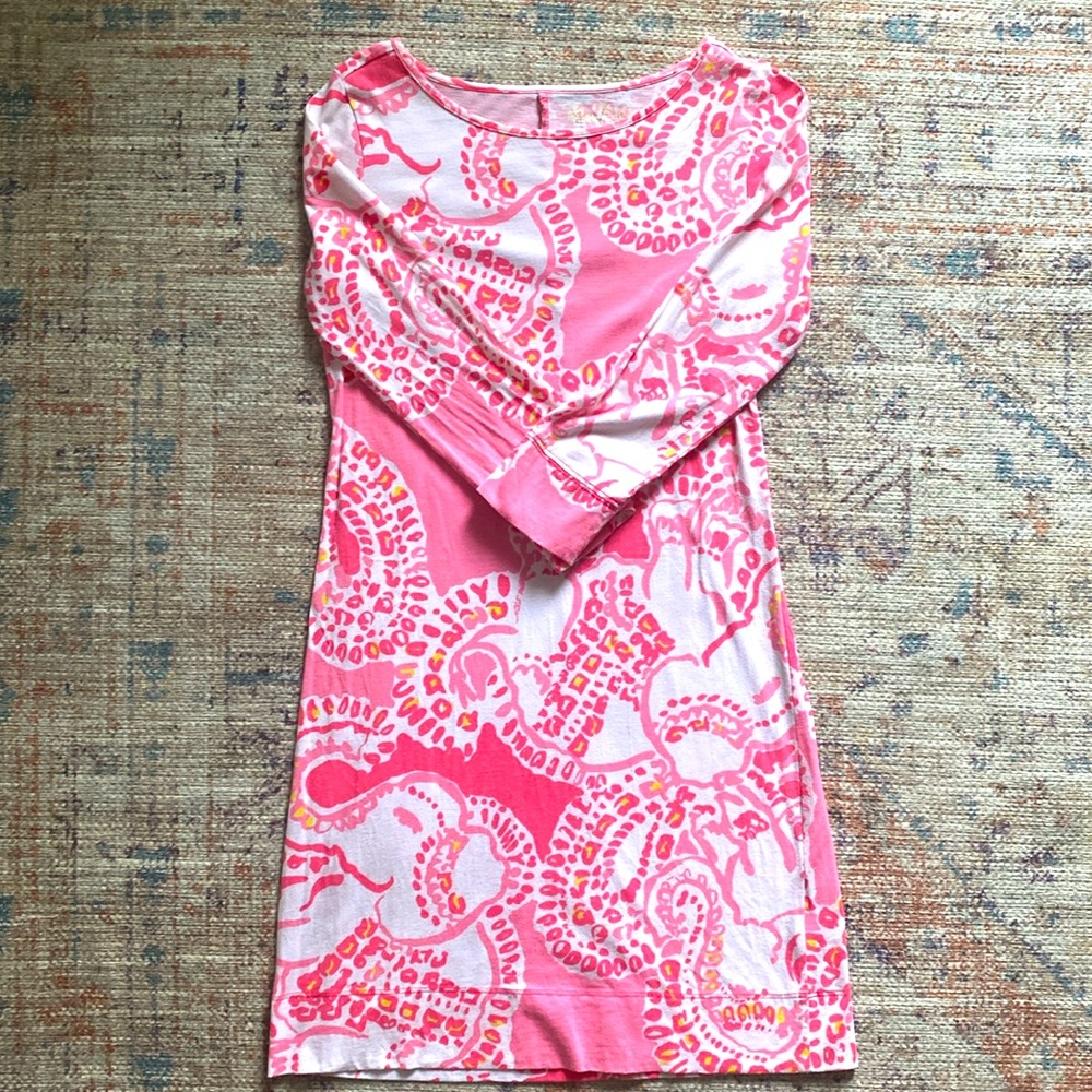 Lilly Pulitzer 🌺 Long Sleeve Cotton Dress XS